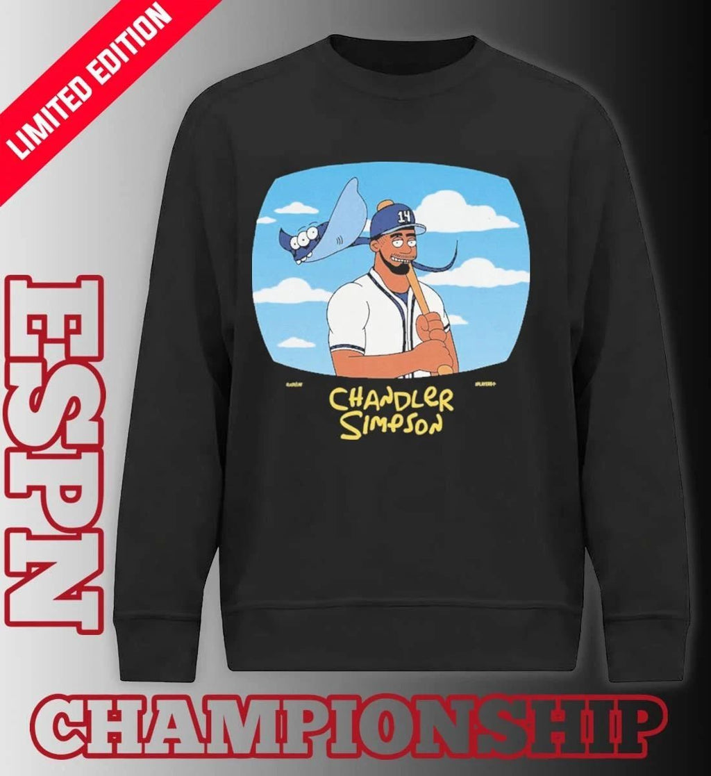 Chandler Simpson Tampa Bay Rays Cartoon Shirt