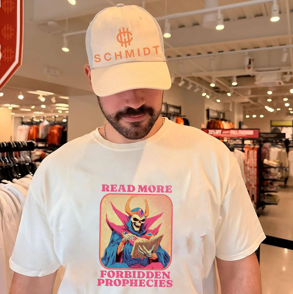 Read More Forbidden Prophecies skeleton shirt