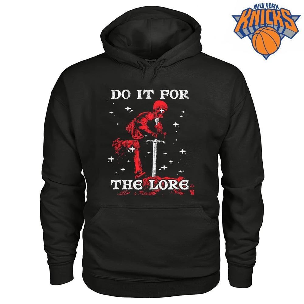 Do It For The Lore Grim Reaper Red Knight Sword Starry Night Fantasy Goth Shirt