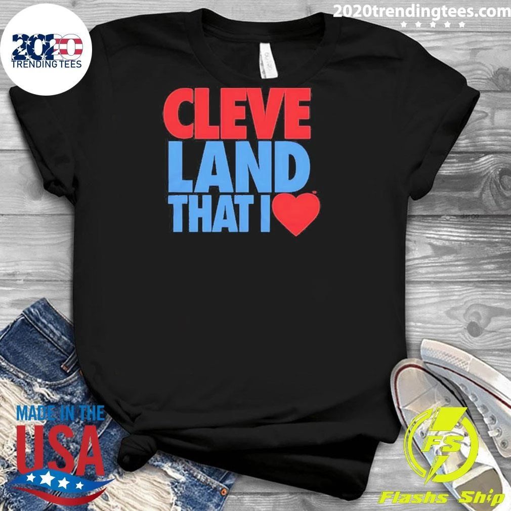 Navy Cleveland That I Love Shirt