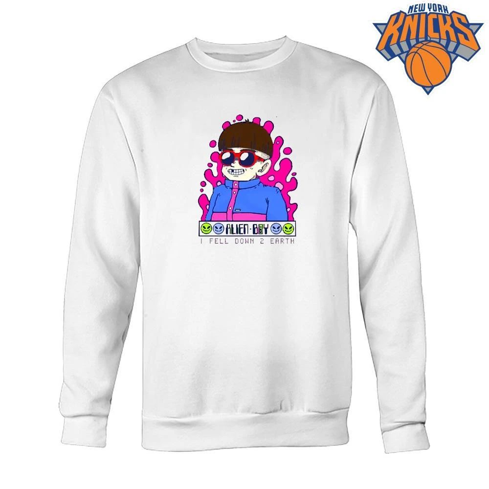 Oliver Tree Alien Boy I Fell Down 2 Earth Cartoon shirt