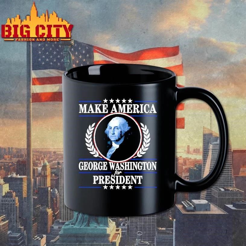 Make America Great George Washington For President Vintage T Shirt