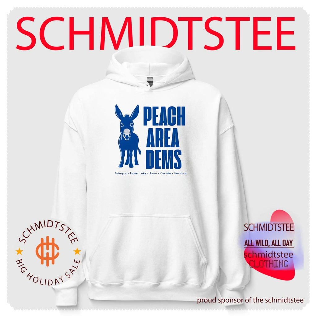 Warren County Democrats Peach Area Dems shirt