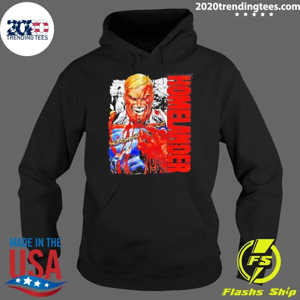 Homelander The Boys Superhero Cartoon Shirt