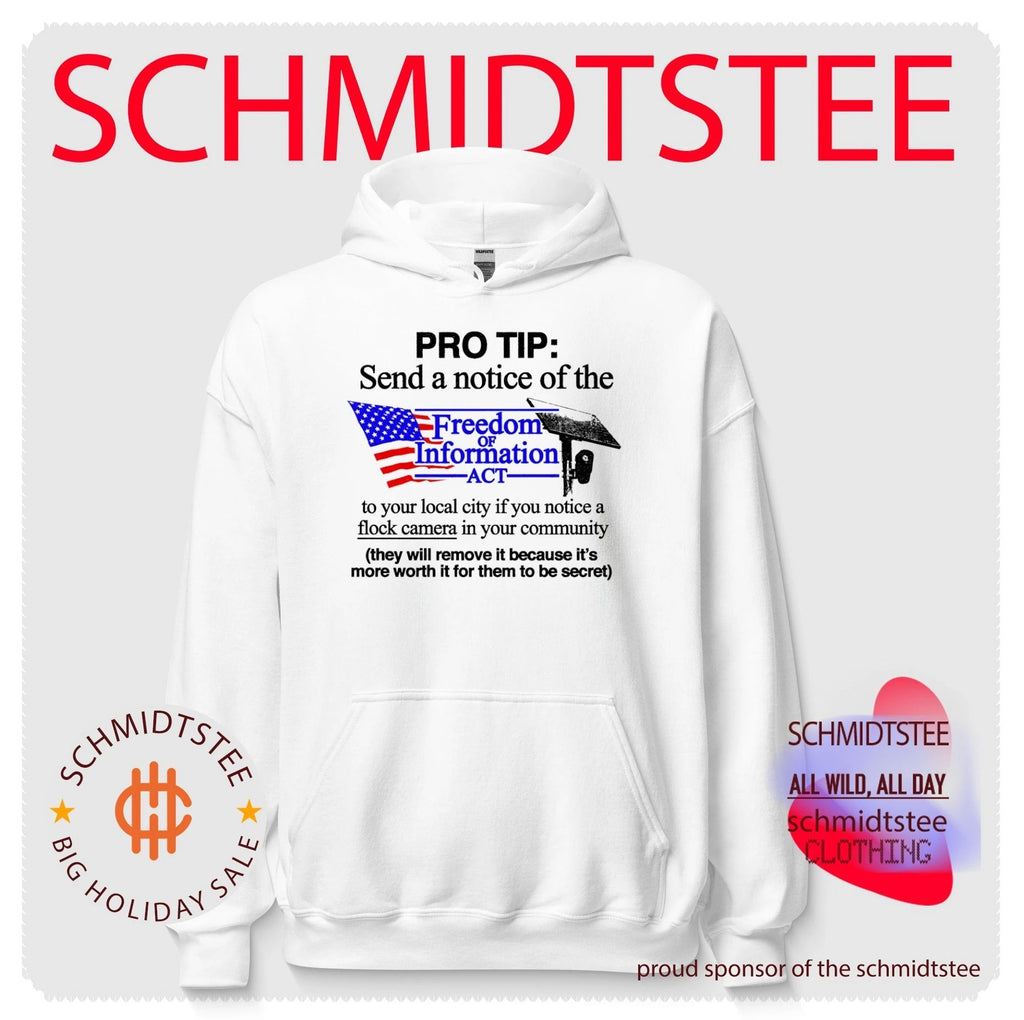Pro Tip – Send a Freedom of Information Act Notice for Flock Cameras shirt