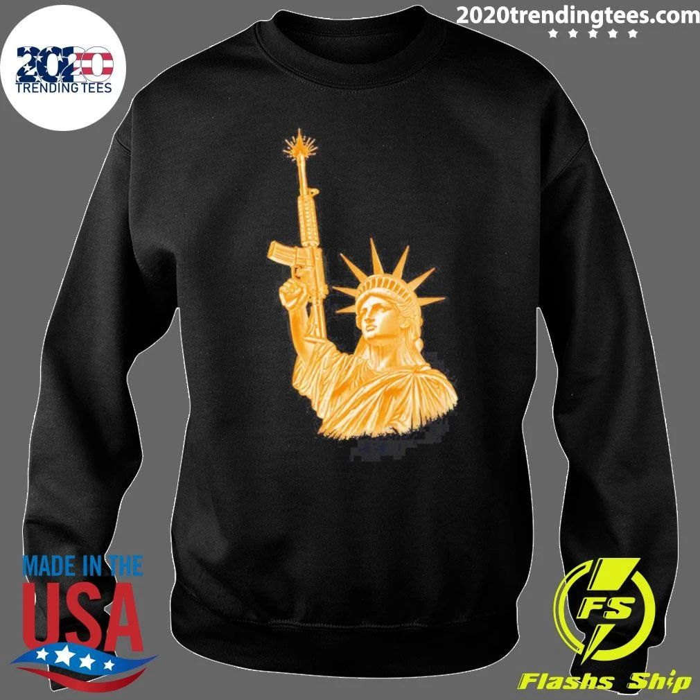Guns Of Liberty Ar-style Graphic Shirt