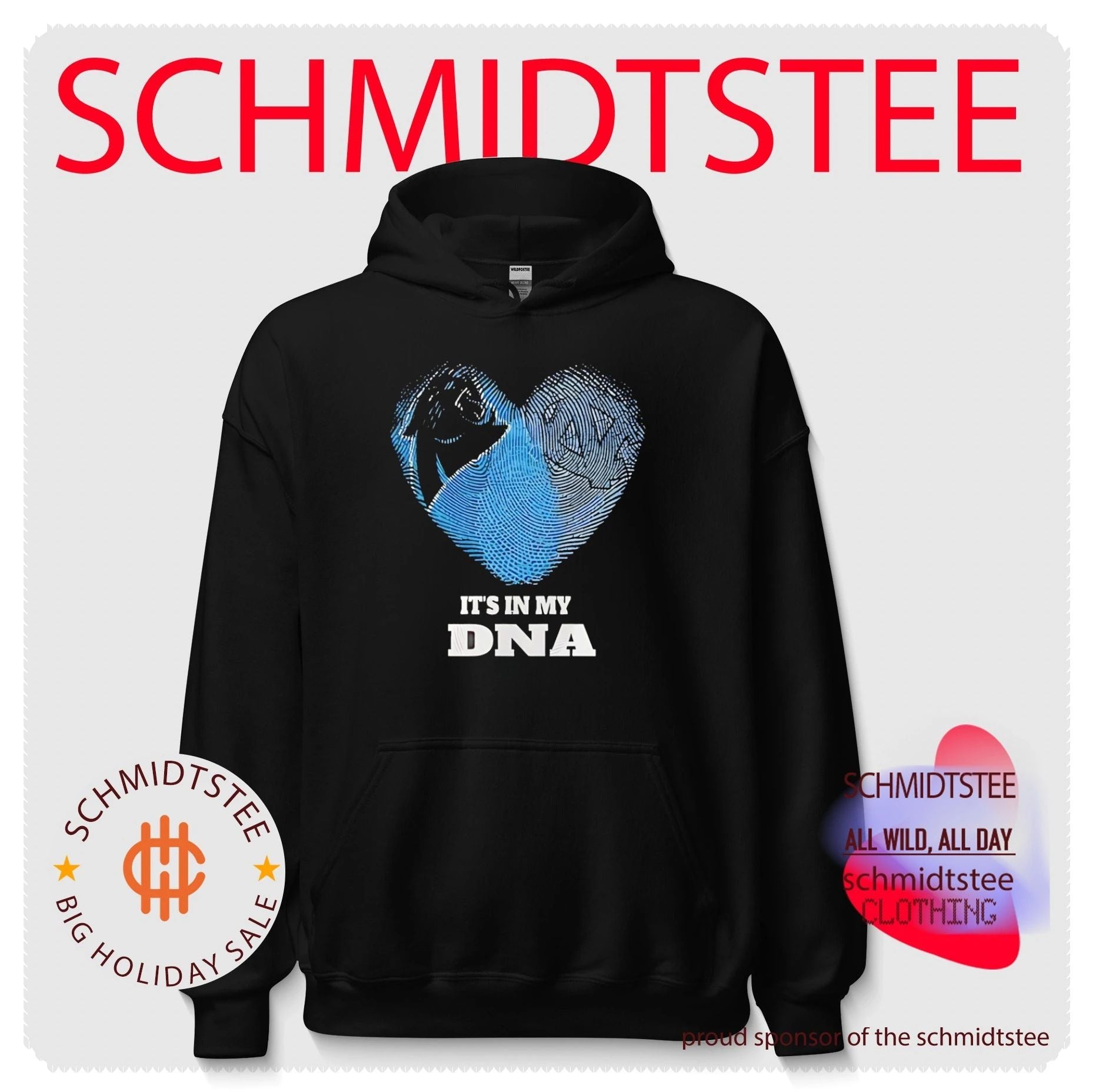 Caroline Panthers and North Carolina Tar Heels it’s in my DNA shirt