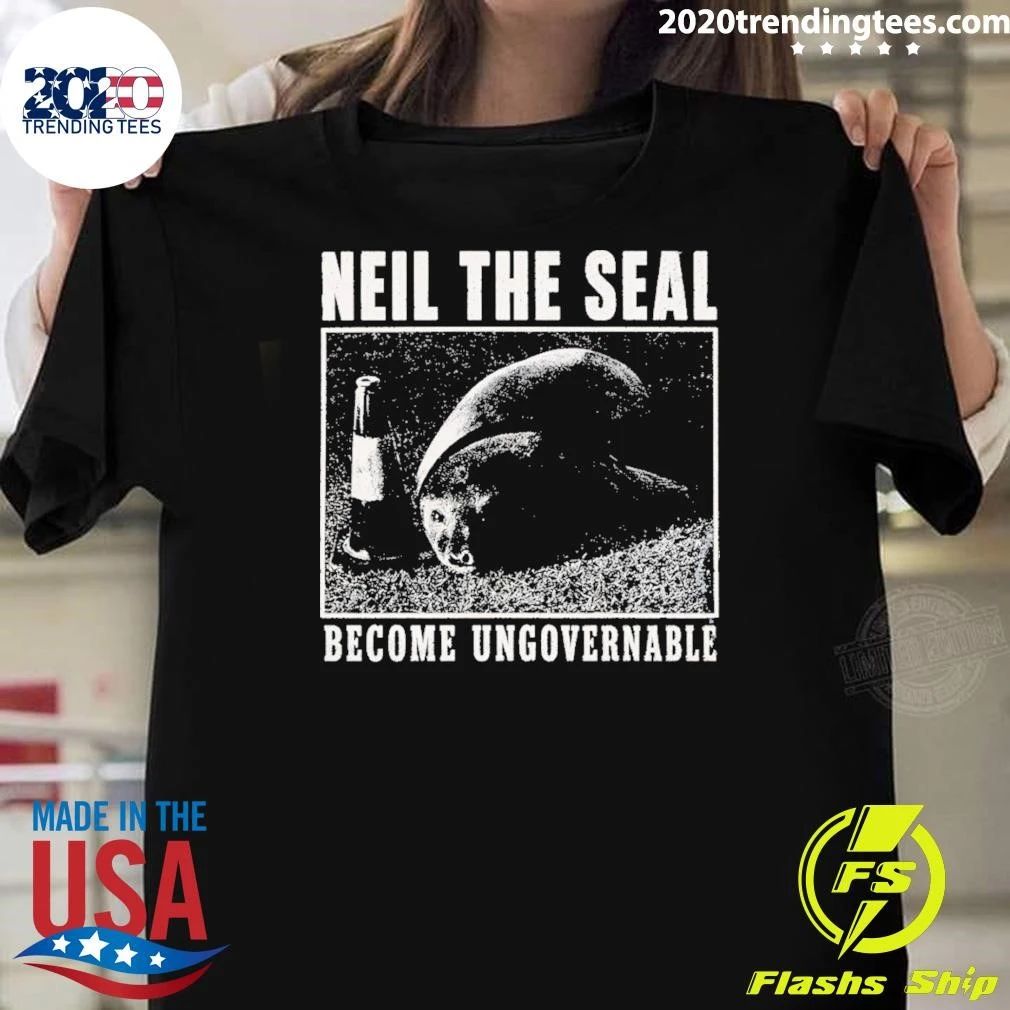 Neil The Seal Become Ungovernable Vintage Shirt