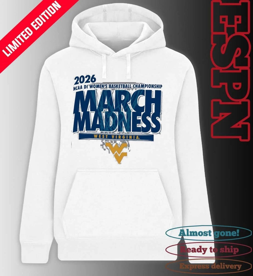 West Virginia Women’s Basketball Single Team 2026 NCAA March Madness Shirt