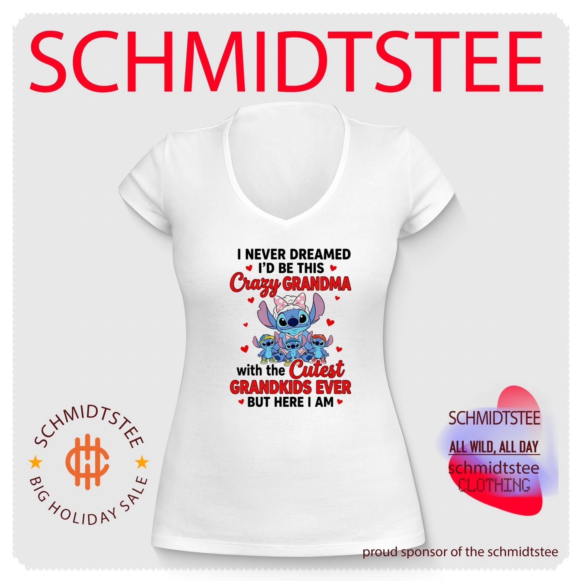 I Never Dreamed I Would Be This Crazy Grandma with the Cutest Grandkids Ever shirt