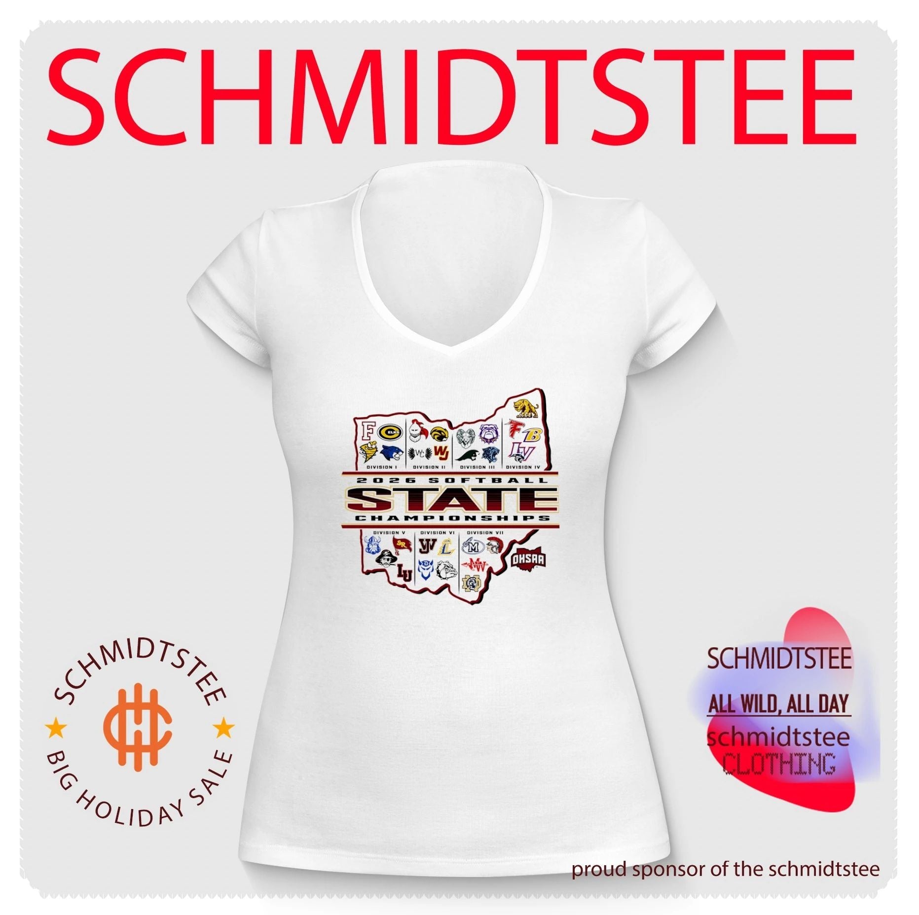 2026 OHSAA Softball State Championships logos shirt