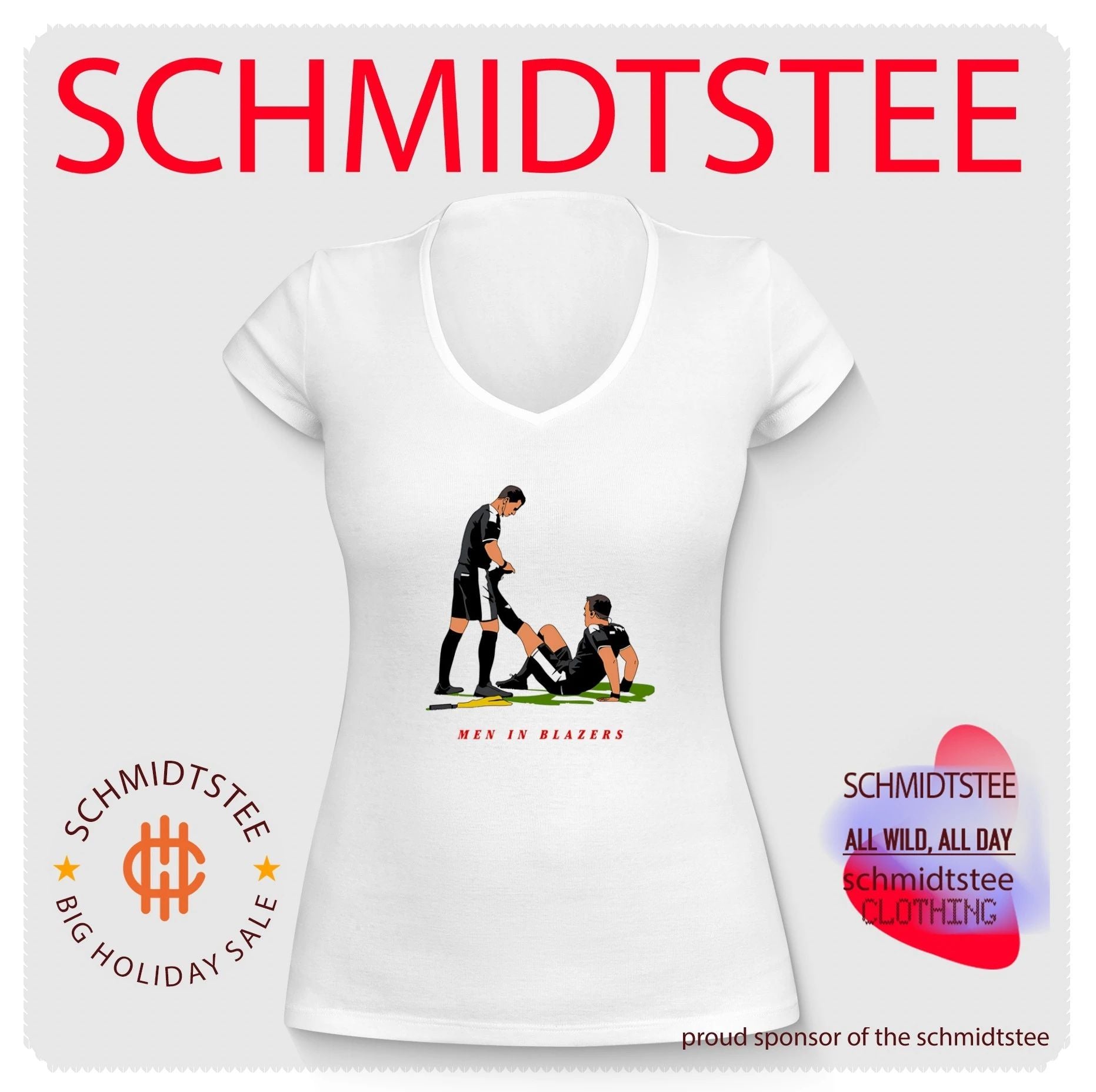 Men in Blazers Make Sure You Hydrate soccer referee shirt