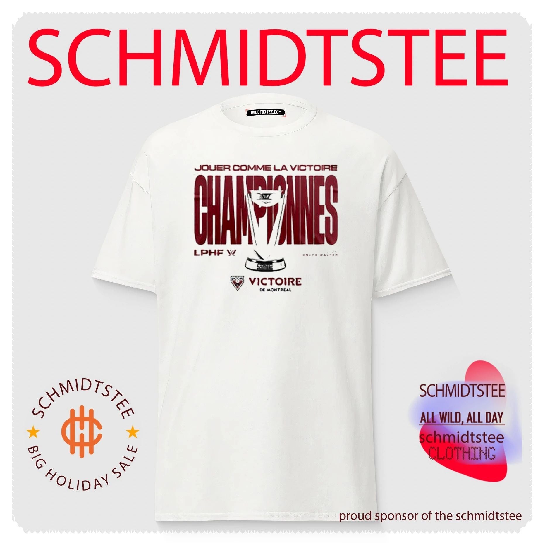 Montreal Victoire Coupe Walter Championnes Victoire 2026 shirt
