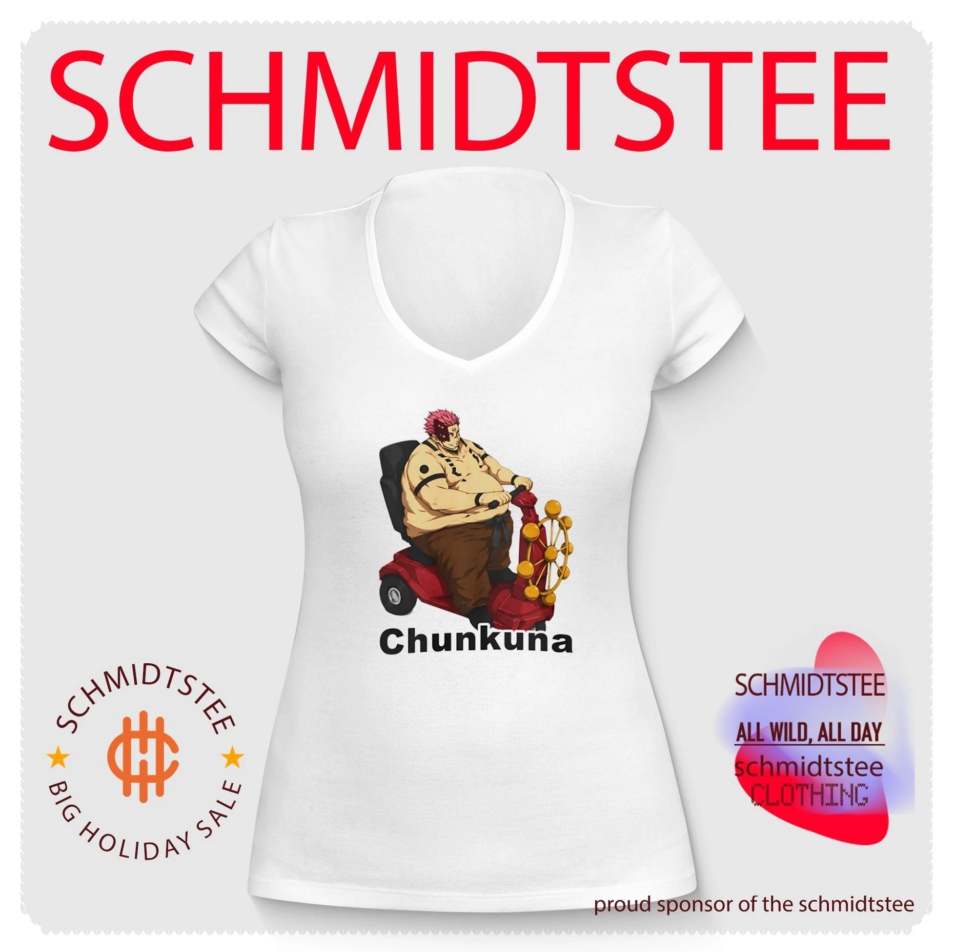 Chunkuna Jujutsu Kaisen Ryomen Sukuna Anime Meme shirt