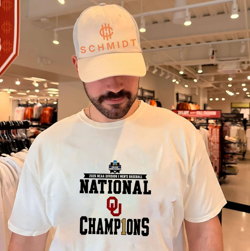 Oklahoma Sooners 2026 NCAA Division I Men’s Baseball National Champions CWS Omaha shirt