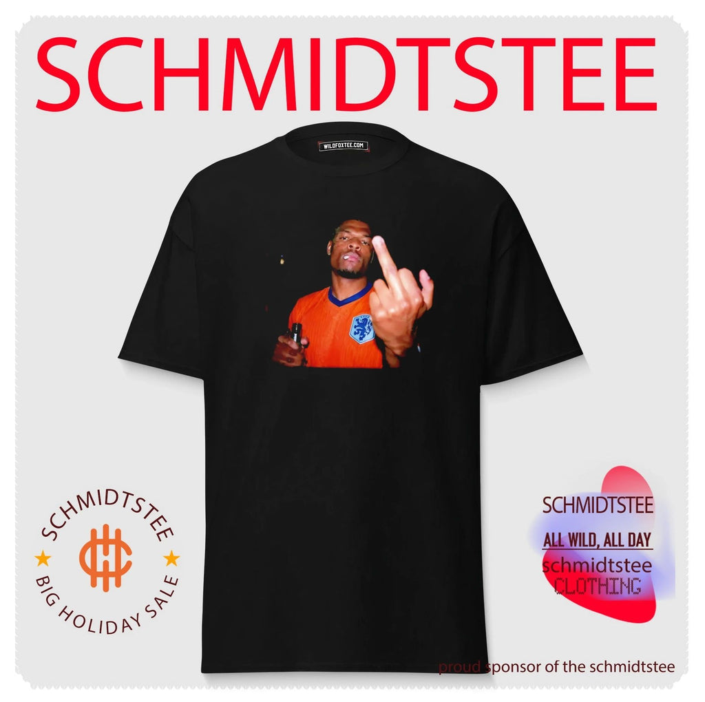 Edgar Davids Netherlands National Football Team middle finger shirt