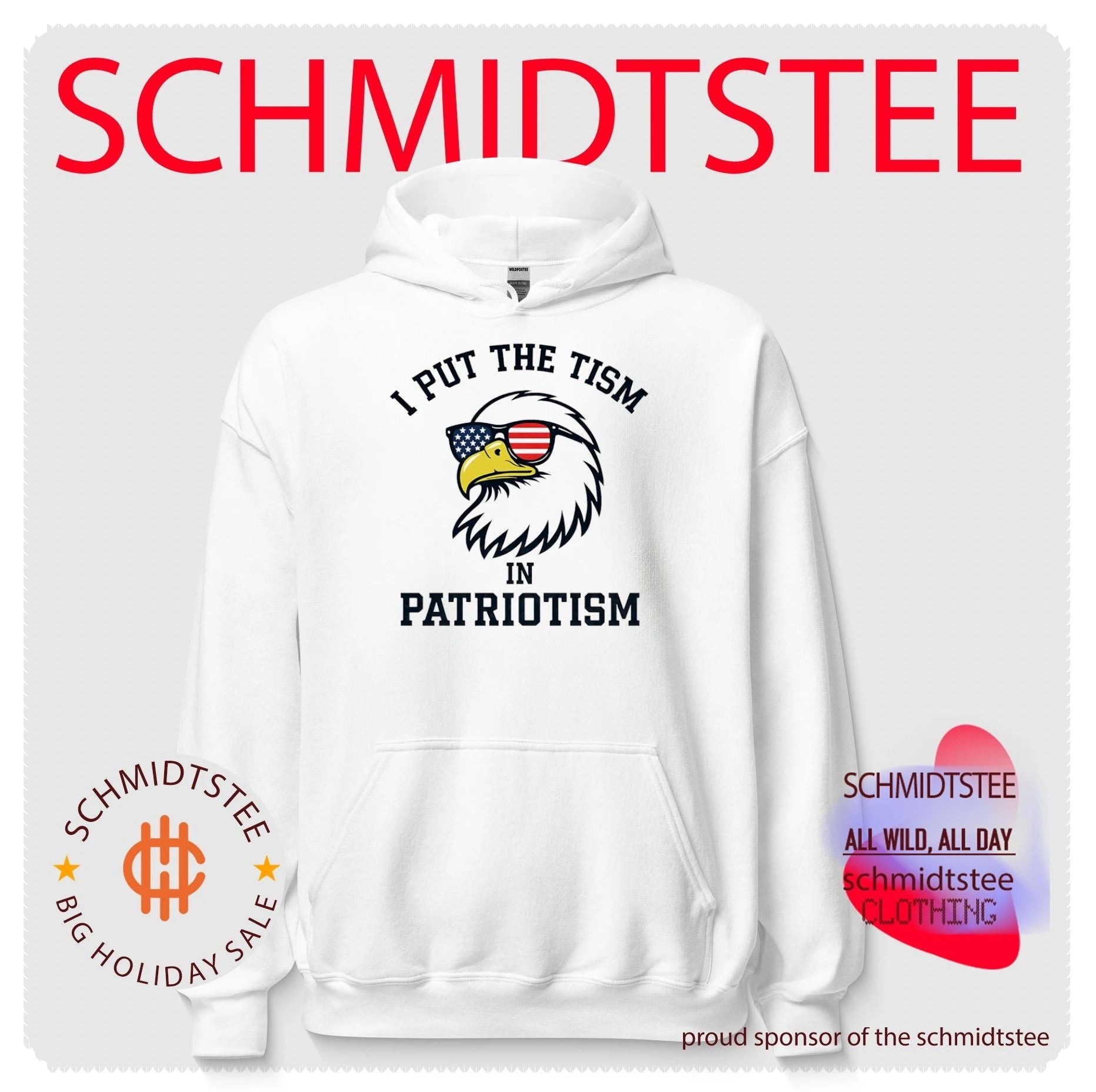 I Put the Tism in Patriotism autism awareness shirt