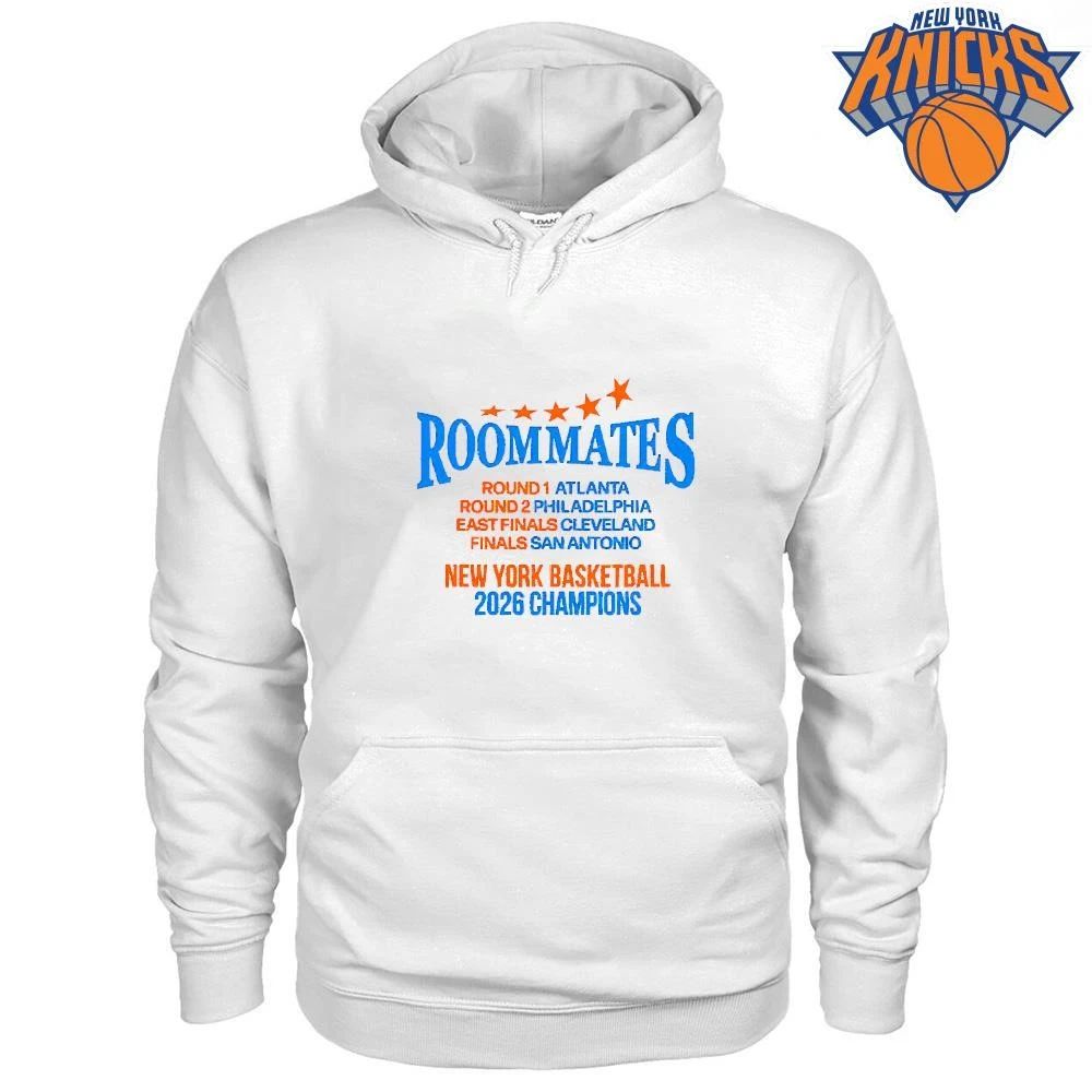 Roommates New York Basketball 2026 Champions Championship Fan Shirt