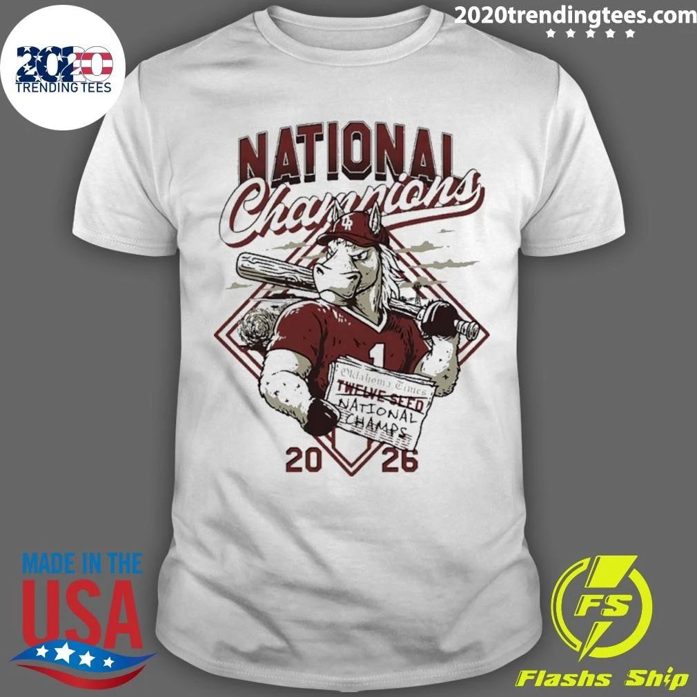 Oklahoma Sooners National Champs Sooner Schooner 2026 Shirt