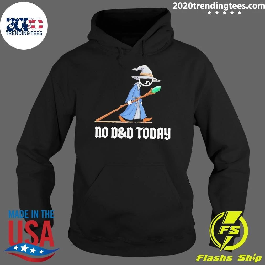 No D&d Today Wizard Cartoon Shirt