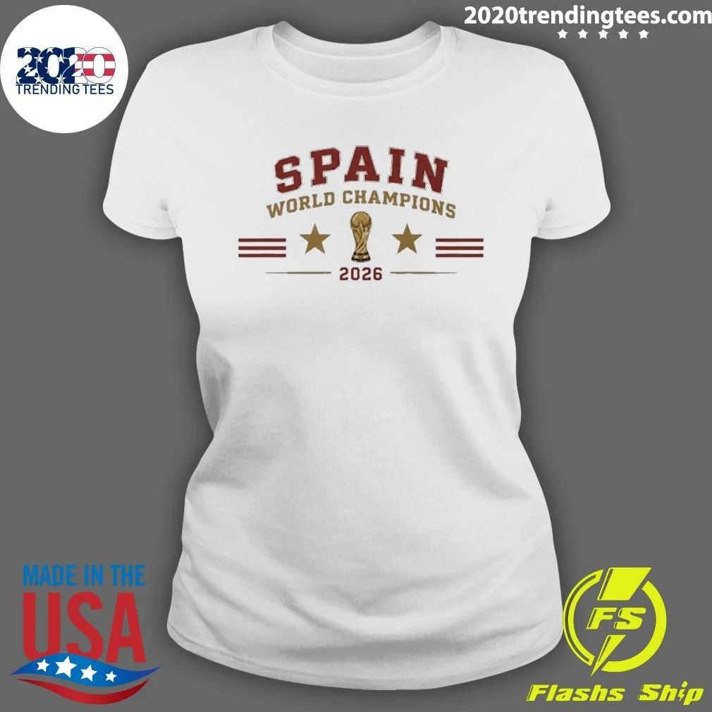 Spain World Cup Champions Trophy 2026 Shirt