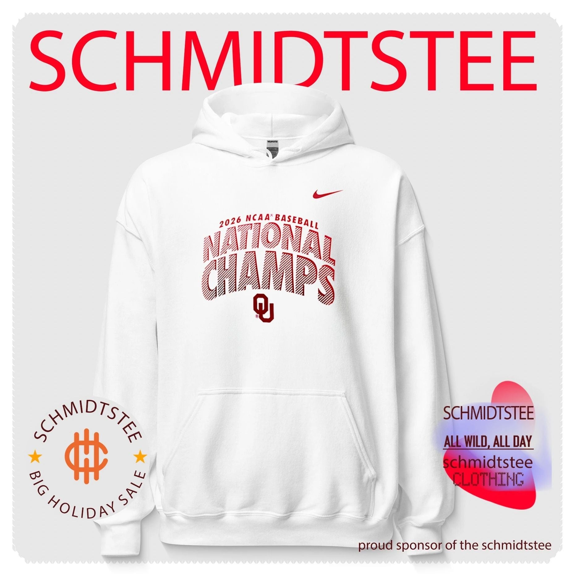 Oklahoma Sooners 2026 College World Series Champions shirt
