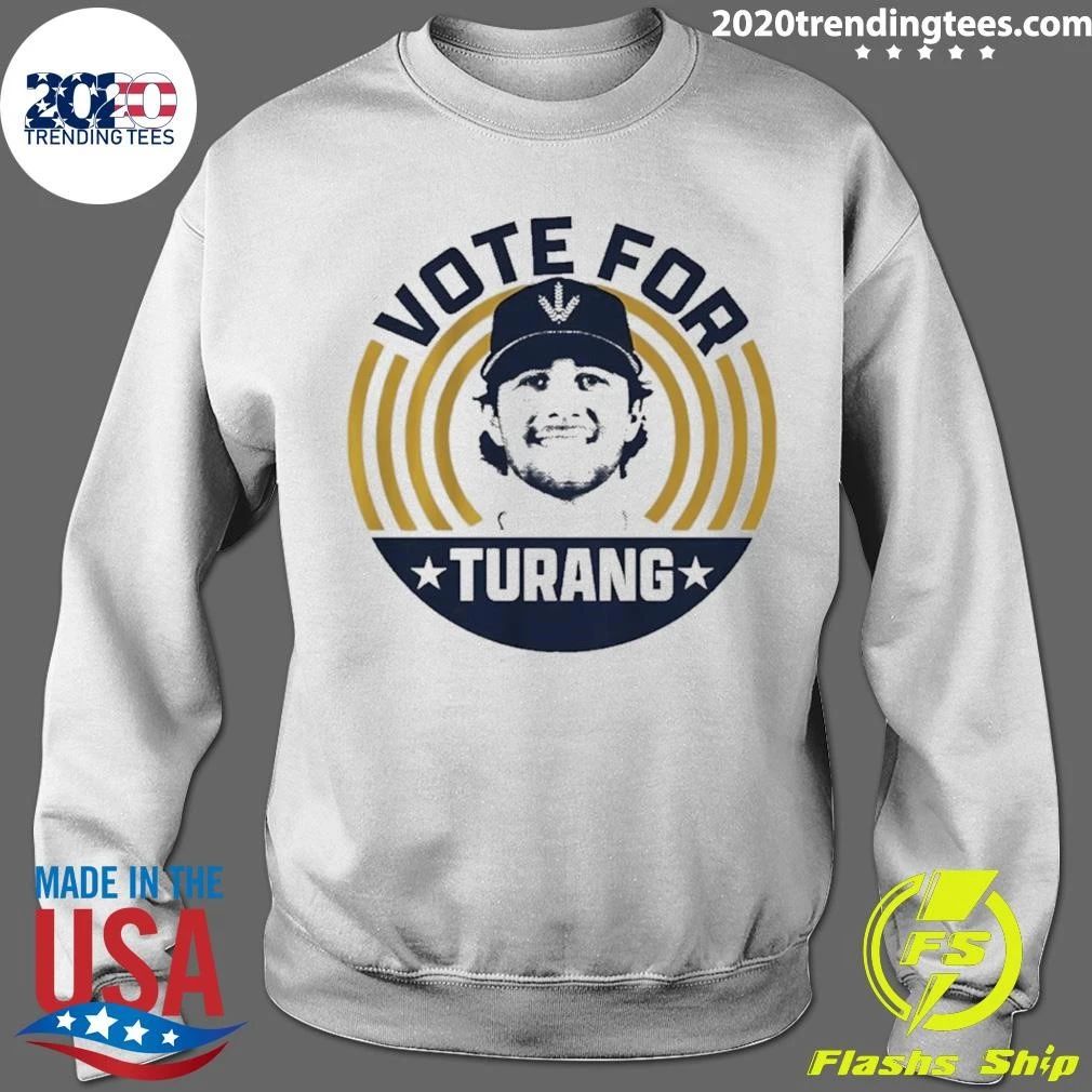 Vote For Brice Turang Milwaukee Brewers Baseball Shirt