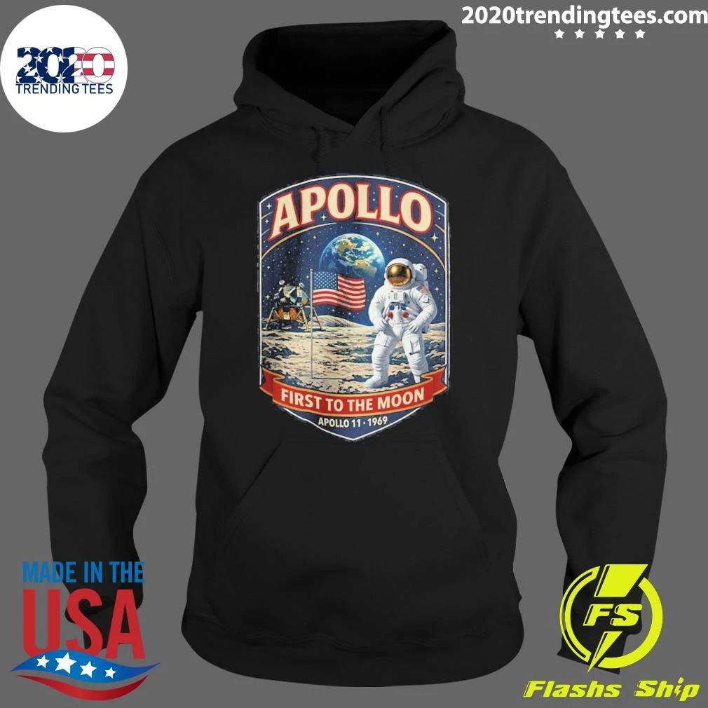 Apollo First To The Moon Apollo 11-1969 Shirt