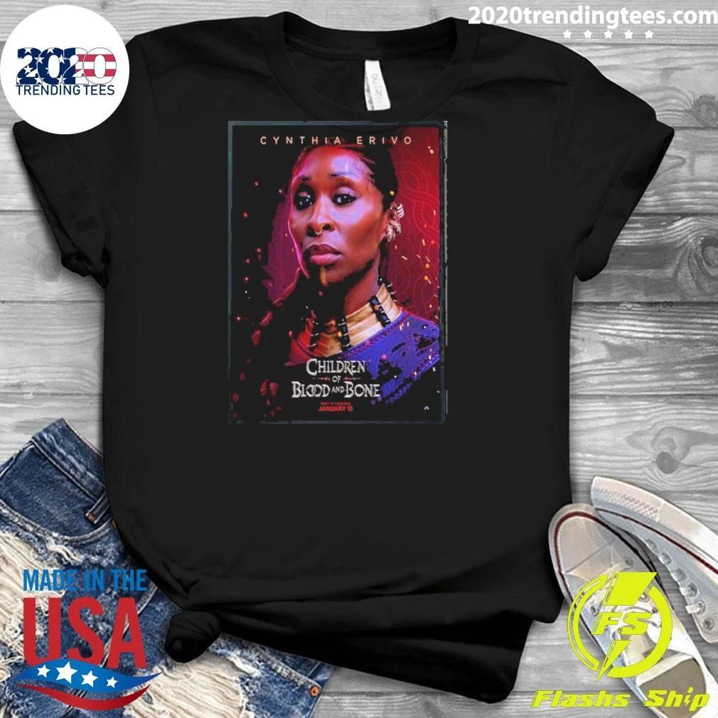Children of Blood and Bone Admiral Kaea Character Poster In Theatres On January 15 2027 Shirt