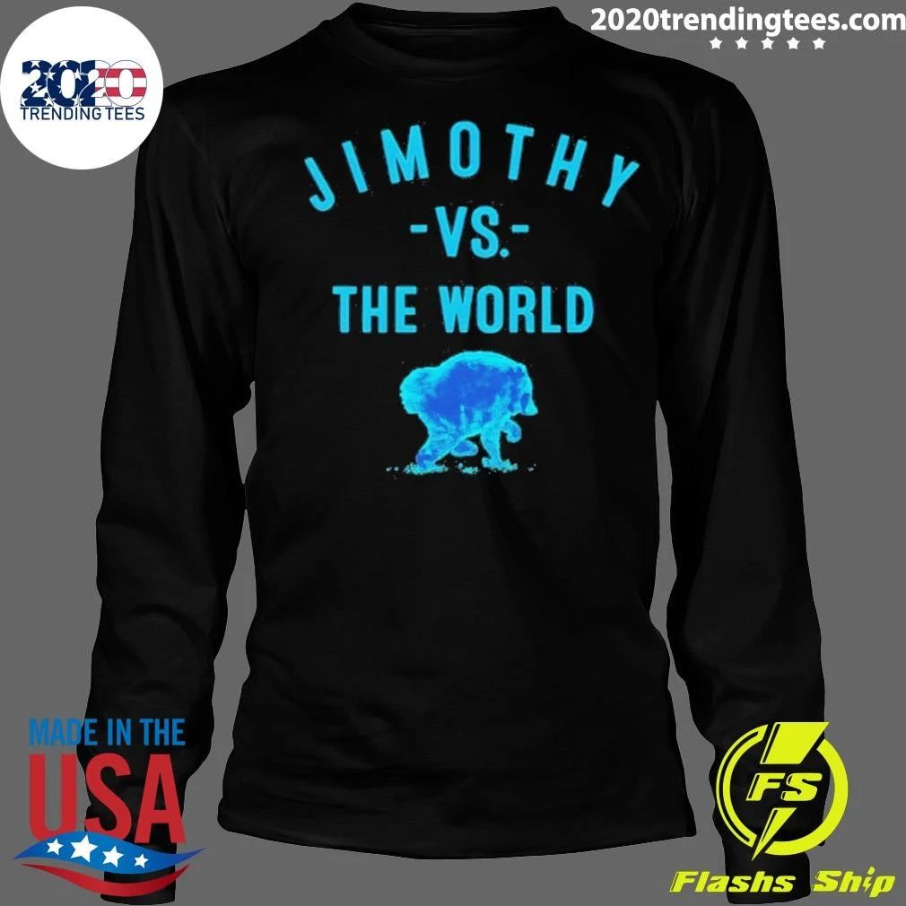 Jimothy Vs The World Raccoon Cute Trash Panda Meme Shirt