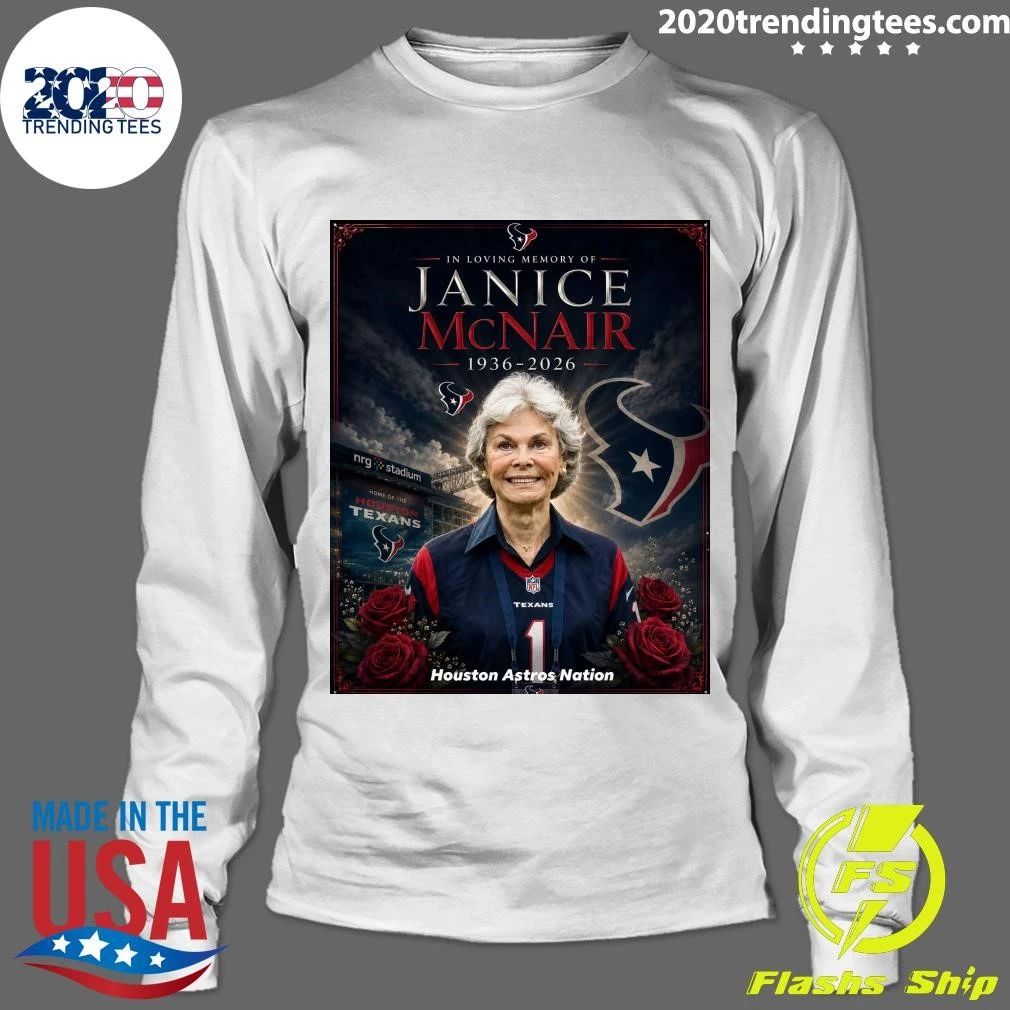 In Loving Memory Of Janice Mcnair 1936-2026 Shirt