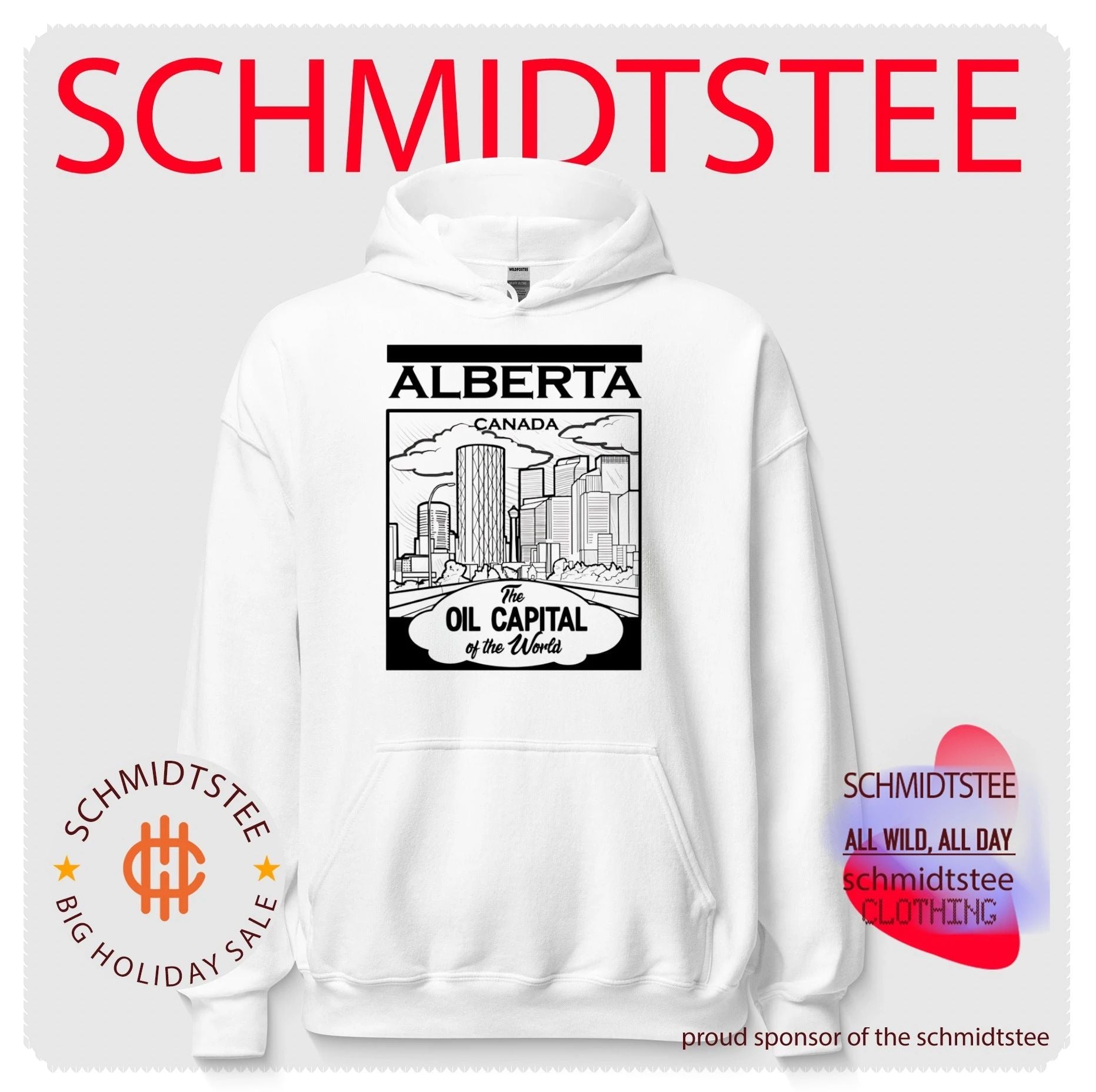 Alberta Canada The Oil Capital of the World Skyline shirt