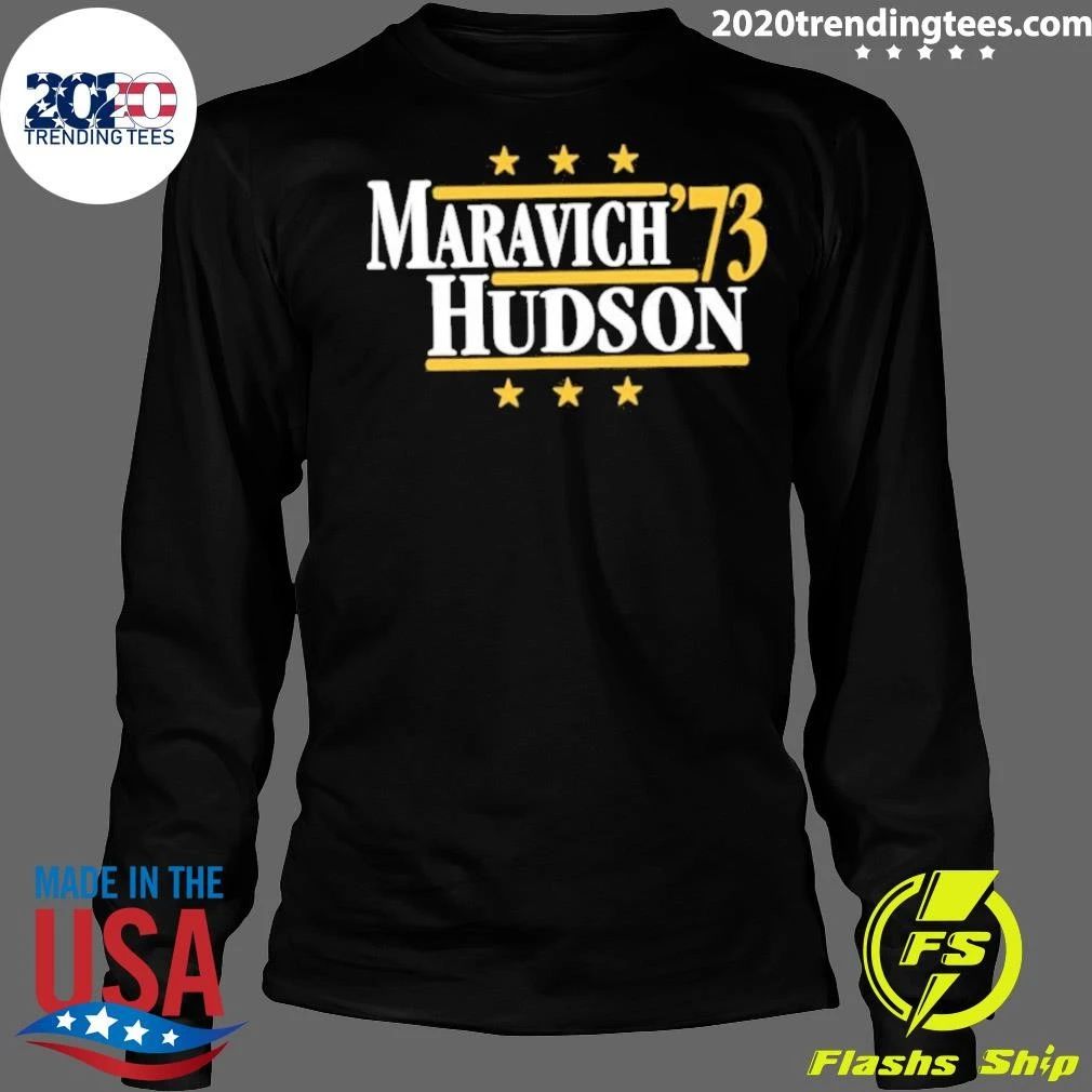 Maravich And Hudson ’73 Atlanta Hawks Basketball Shirt