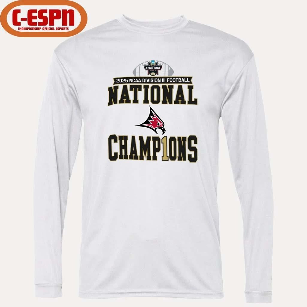 UW-River Falls 2025 NCAA DIII Football National Champions T-Shirt
