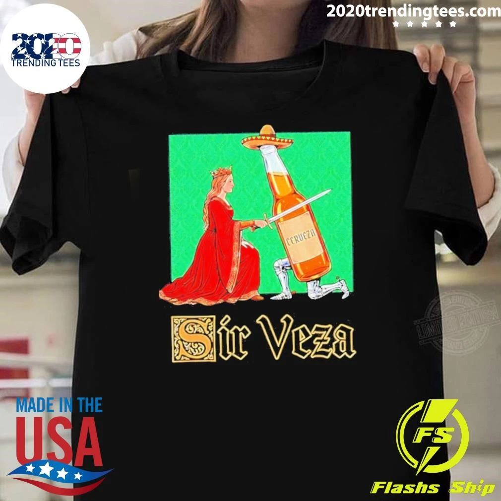 Sir Veza Cerueza Beer Mexican Sombrero Shirt