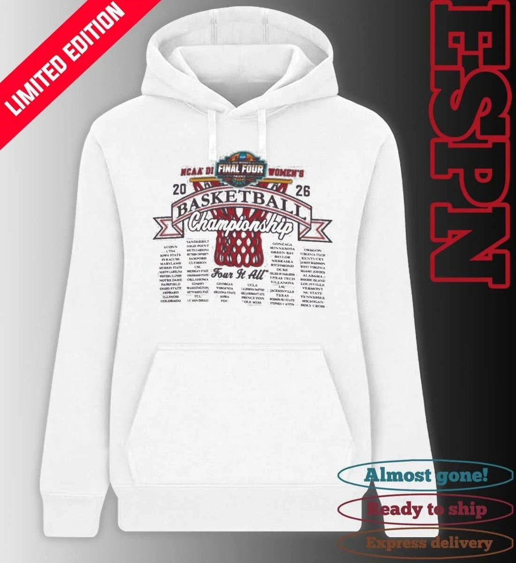 First Four 2026 NCAA DI Women’s Basketball Championship shirt