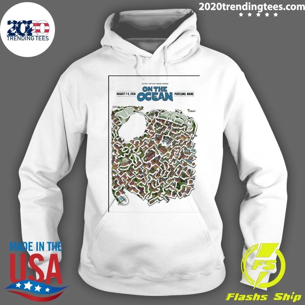 Guster State Theatre Portland Maine August 7–9 2026 Shirt