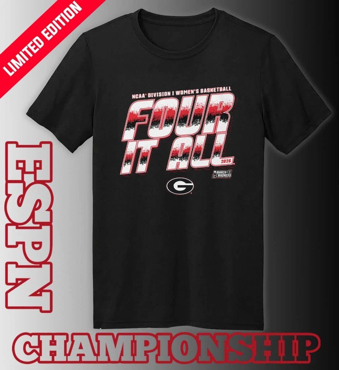 Georgia Women’s Basketball Four It All 2026 March Madness Shirt