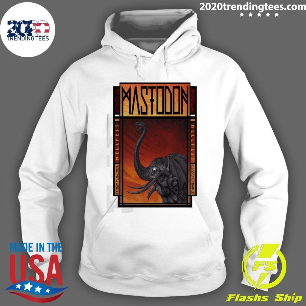 Mastodon Tour Hellfest in Clisson, France June 19, 2026 Shirt