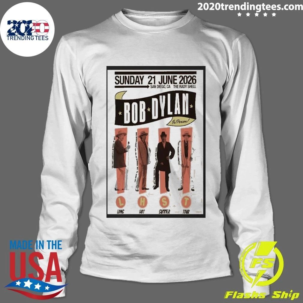 Bob Dylan San Diego Poster 06 21 2026 Poster Shirt