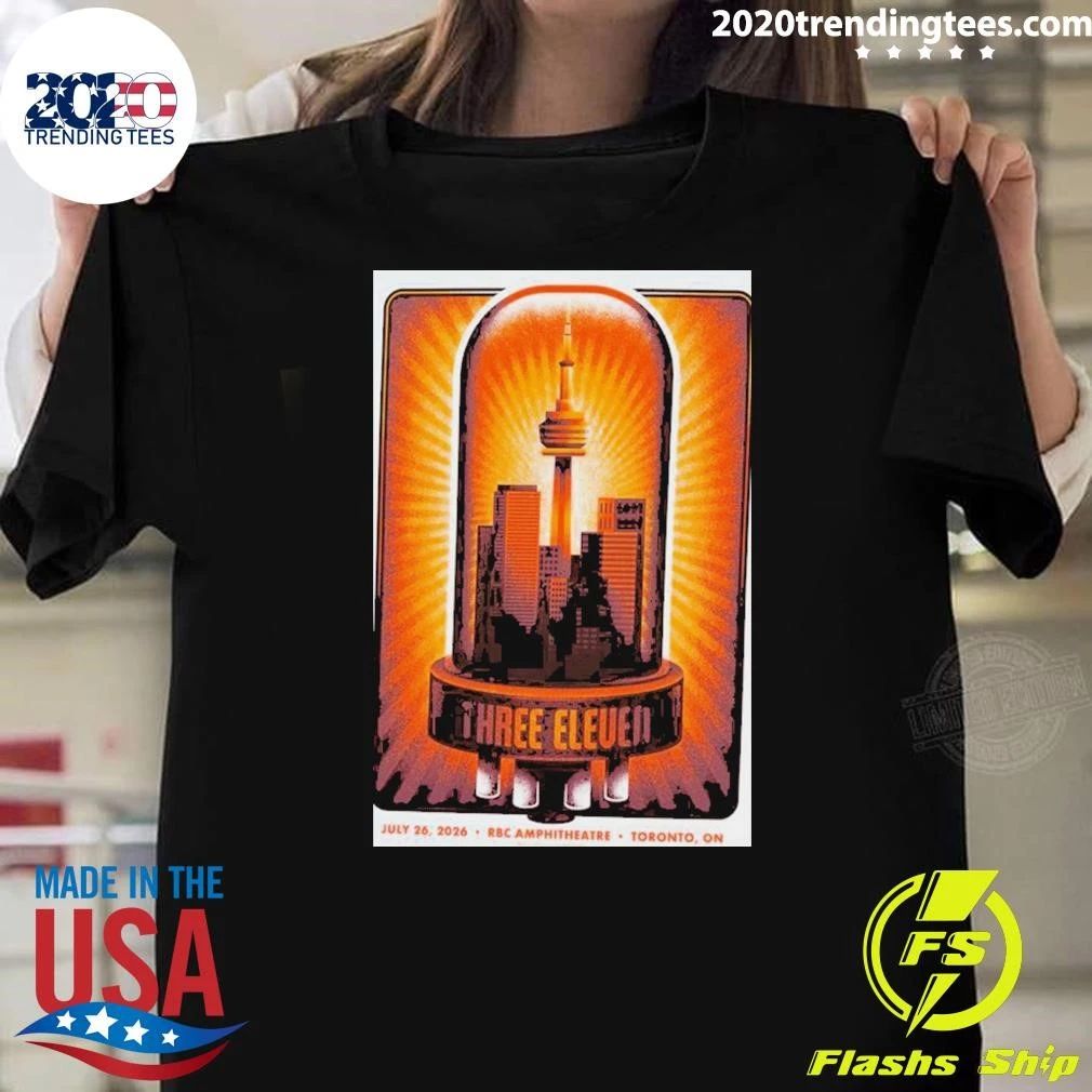 311 Band Toronto On Event Poster At Rbc Amphitheatre In Toronto On On July 26 2026 Shirt