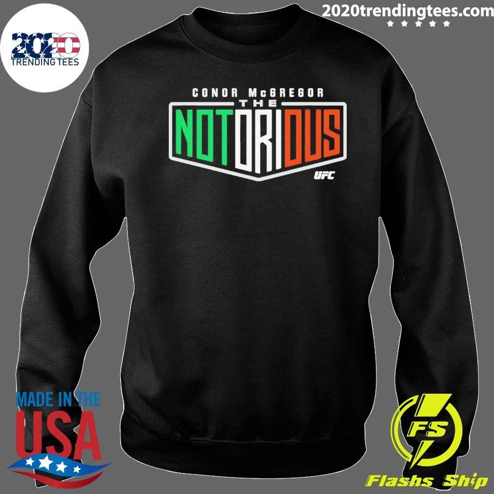 Conor Mcgregor Ufc Notorious Flag Shirt