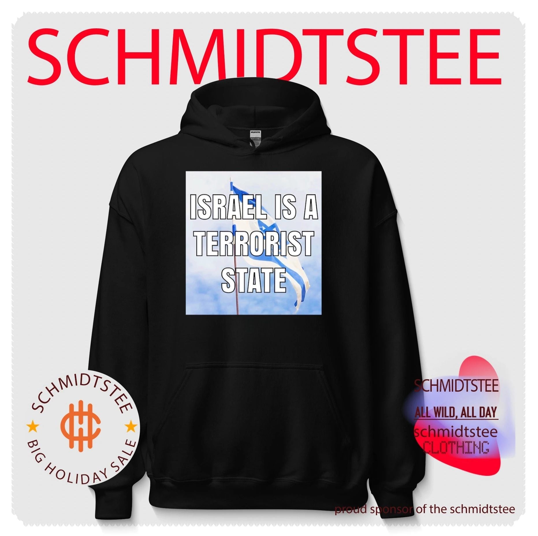 Israel is a terrorist State flag shirt