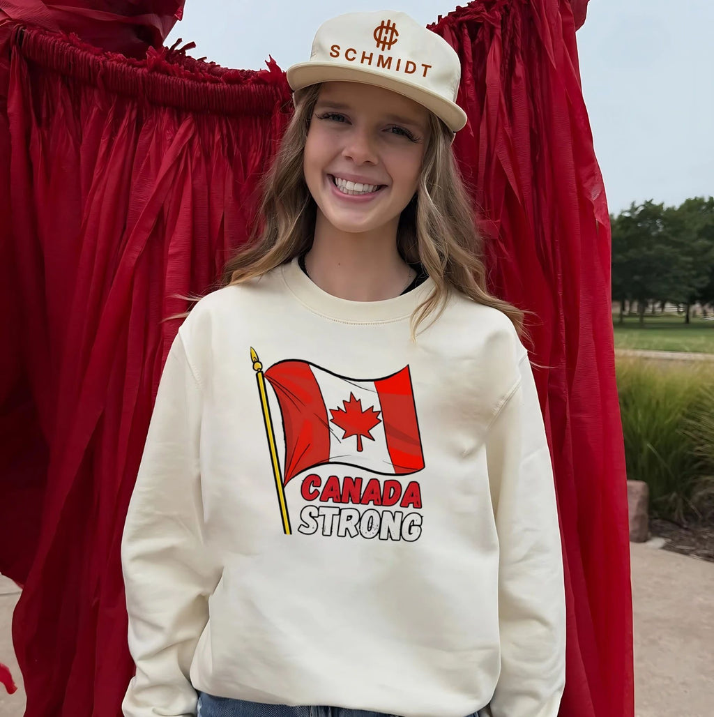 Canada Strong Flag Canadian Pride shirt