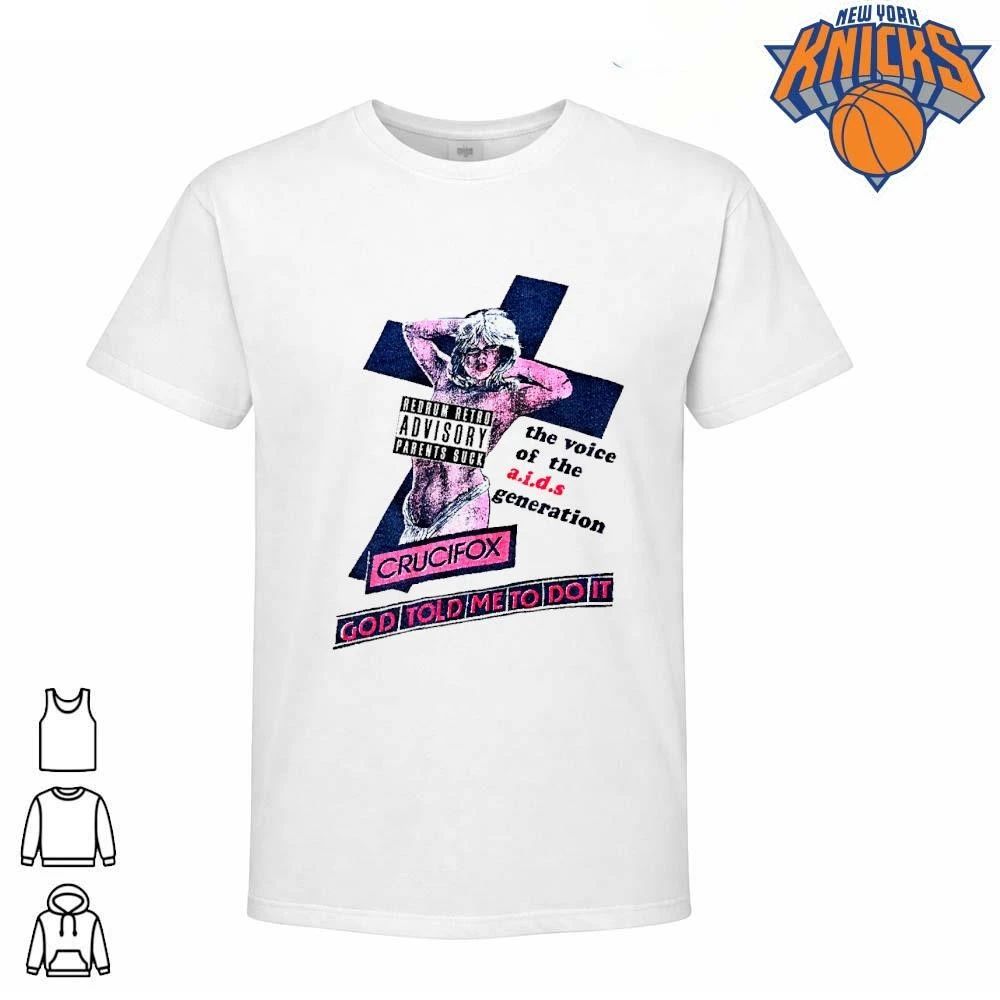 Crucifox Voice Of The AIDS Generation Redrum Retro Parental Advisory Parents Suck Shirt