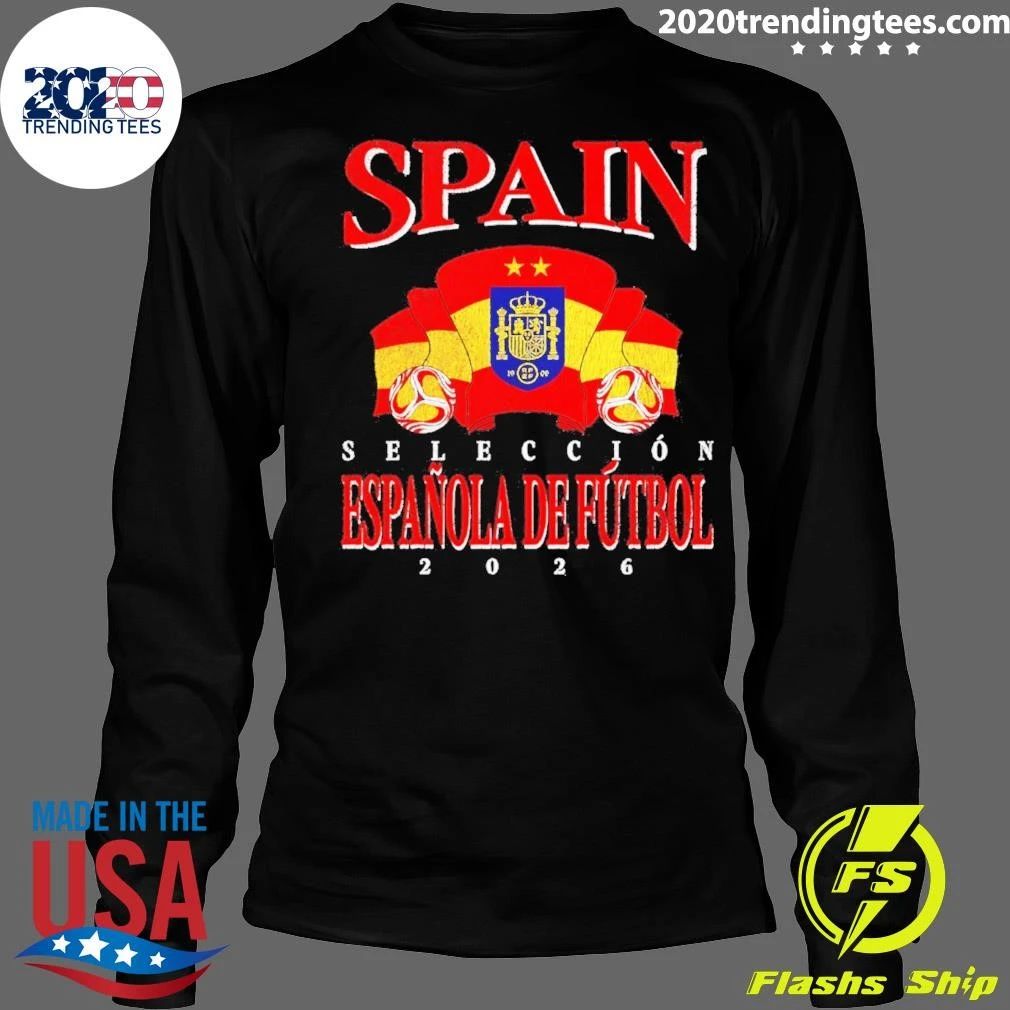 Spain 2026 World Cup Champions Flag Shirt