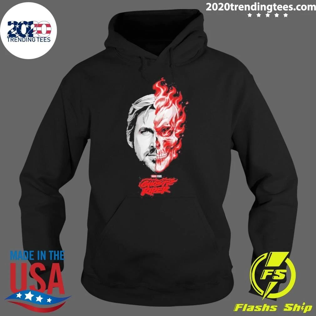 Ryan Gosling Ghost Rider 2028 Split Face Shirt