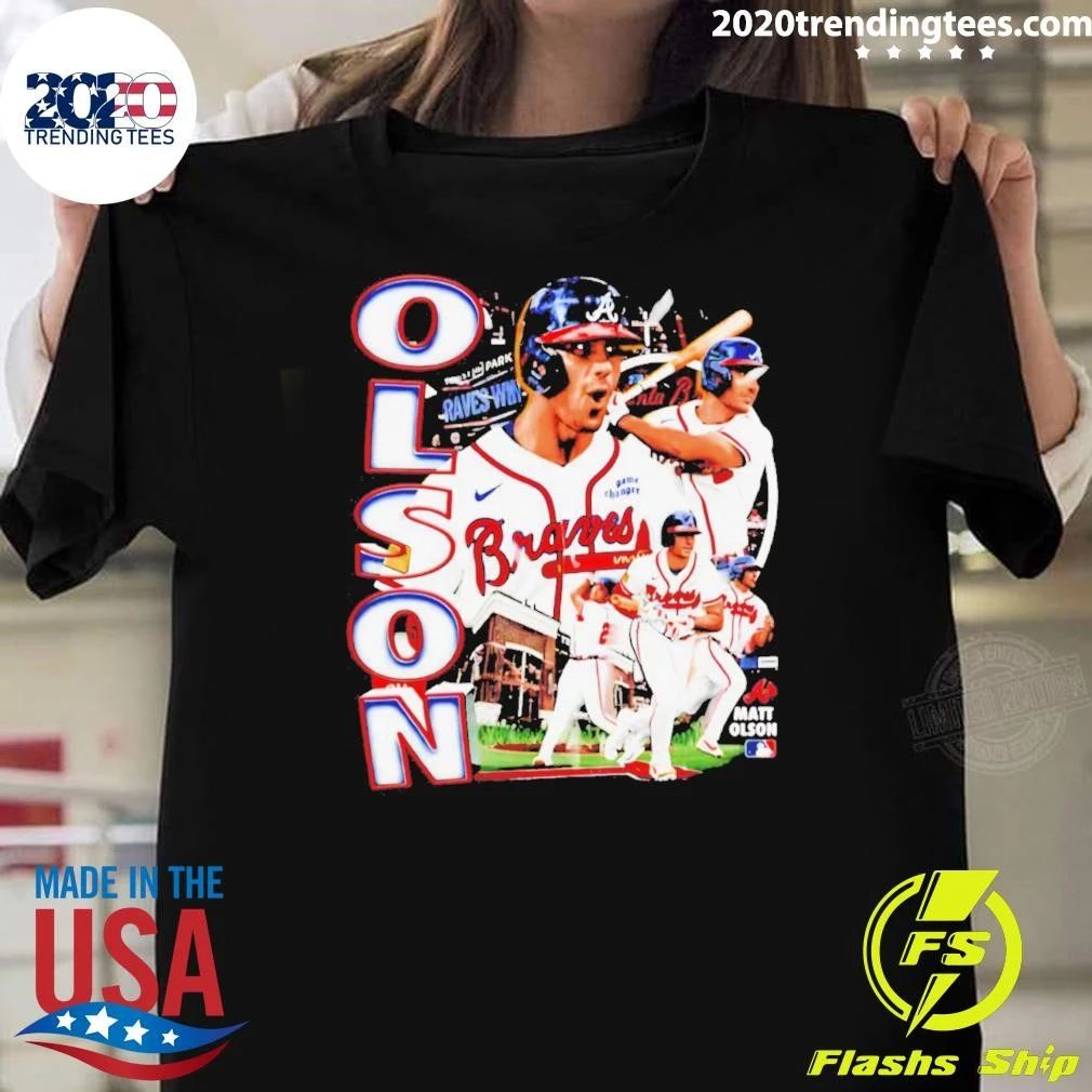 Matt Olson Atlanta Braves Player Collage Shirt