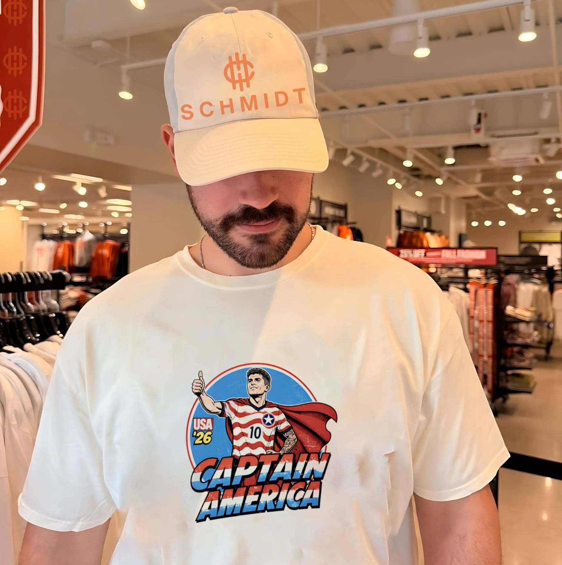 Captain America USA ’26 World Cup Fifa shirt