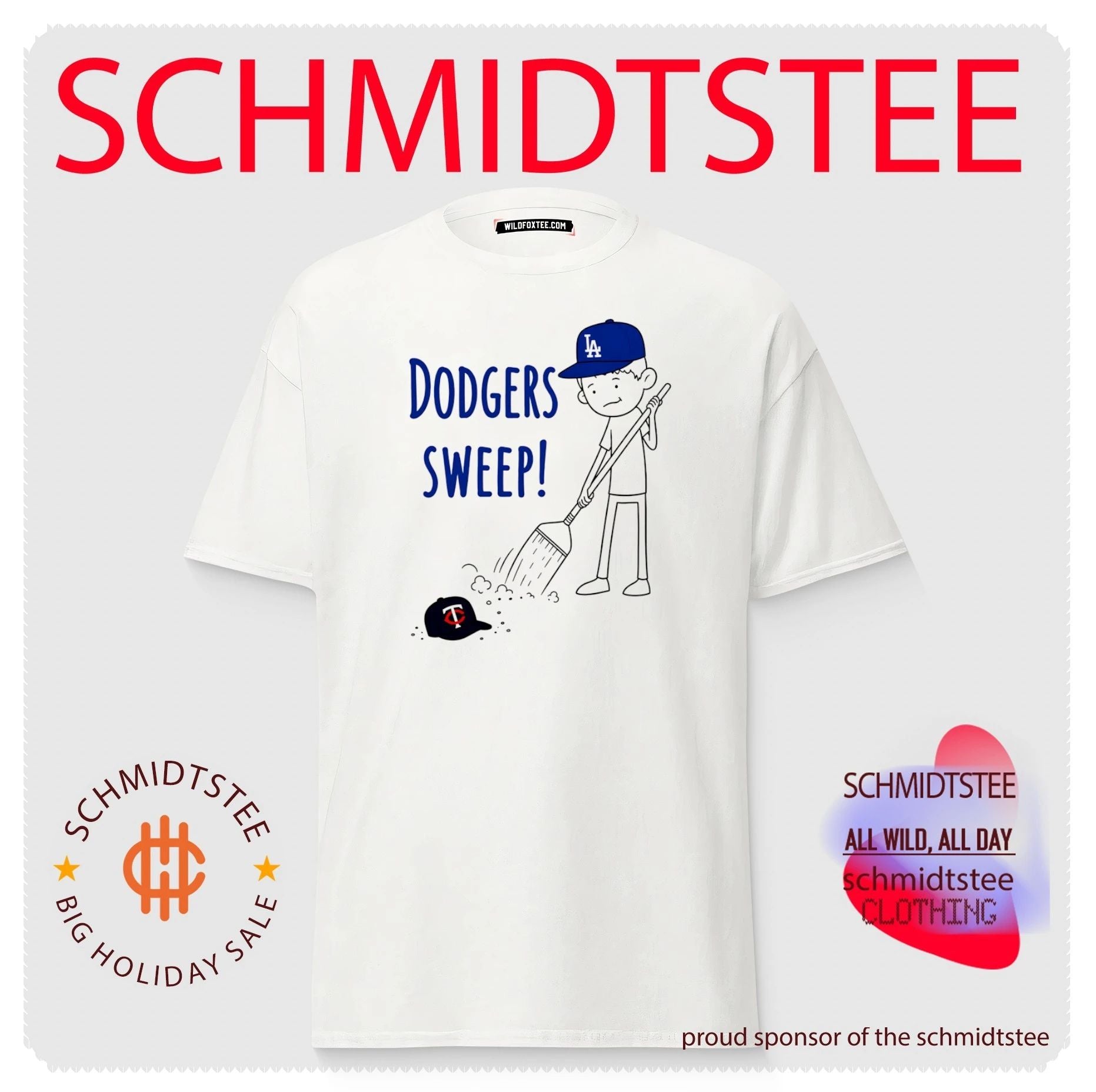 Los Angeles Dodgers Sweep Minnesota Twins shirt